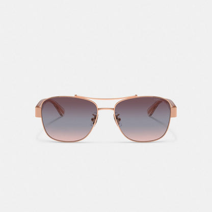 Signature Ombré Narrow Pilot Sunglasses