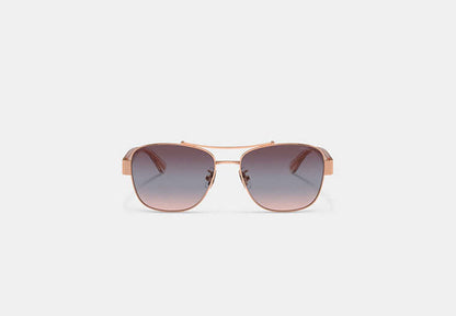 Signature Ombré Narrow Pilot Sunglasses