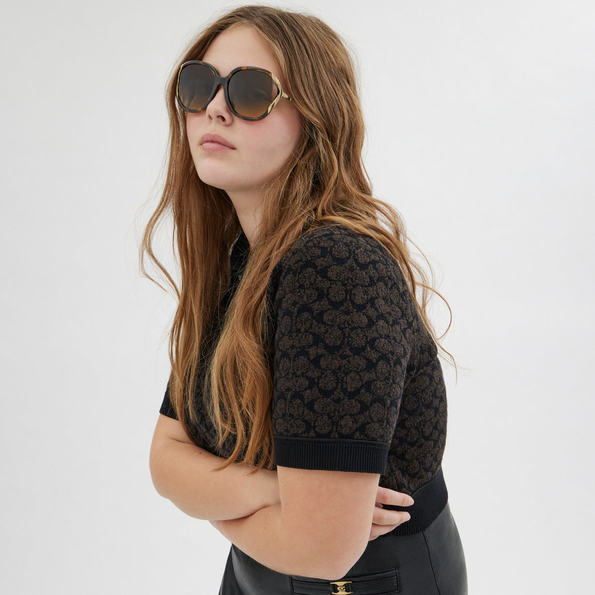Bandit Oversized Square Sunglasses