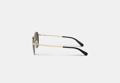 Metal Windsor Round Sunglasses