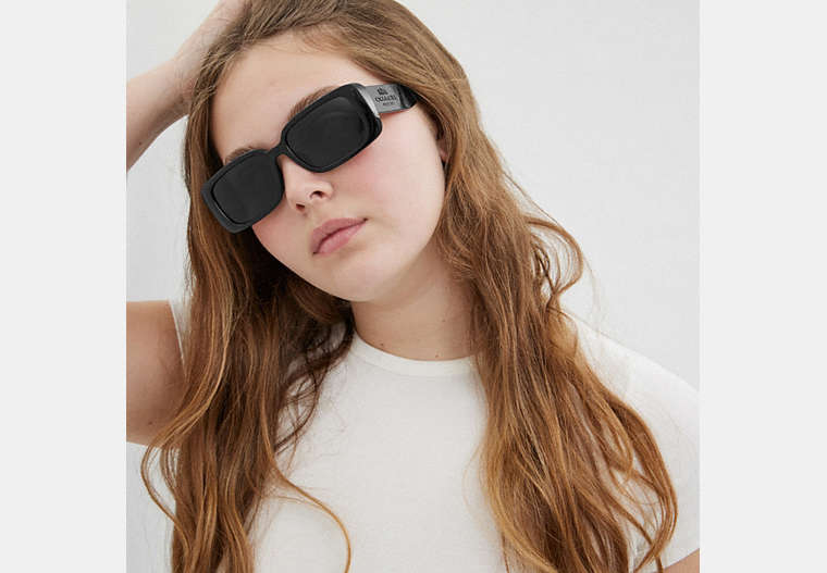 Narrow Rectangle Sunglasses