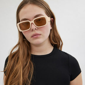 Narrow Rectangle Sunglasses