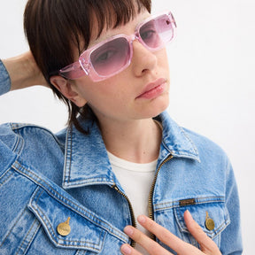 Narrow Rectangle Sunglasses