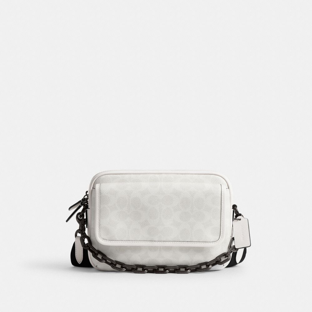 Charter Flap Crossbody Bag 24 In Signature Canvas