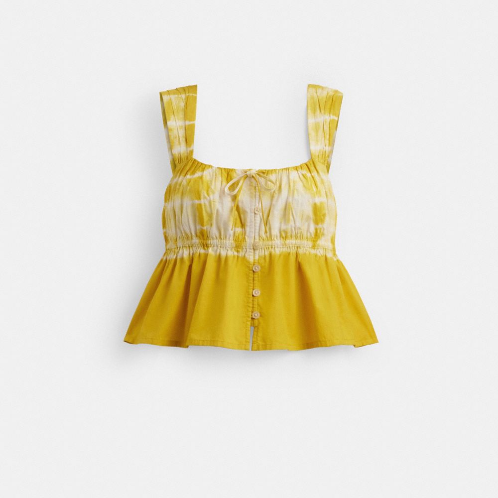 Tie Dye Tank Top In Organic Cotton