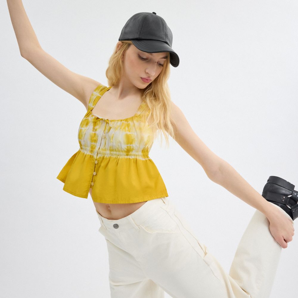 Tie Dye Tank Top In Organic Cotton