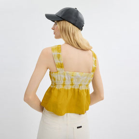 Tie Dye Tank Top In Organic Cotton