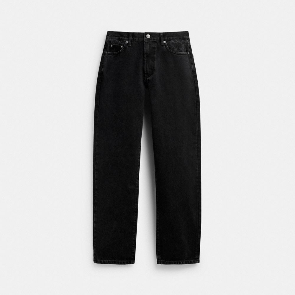 Straight Fit Denim Jeans