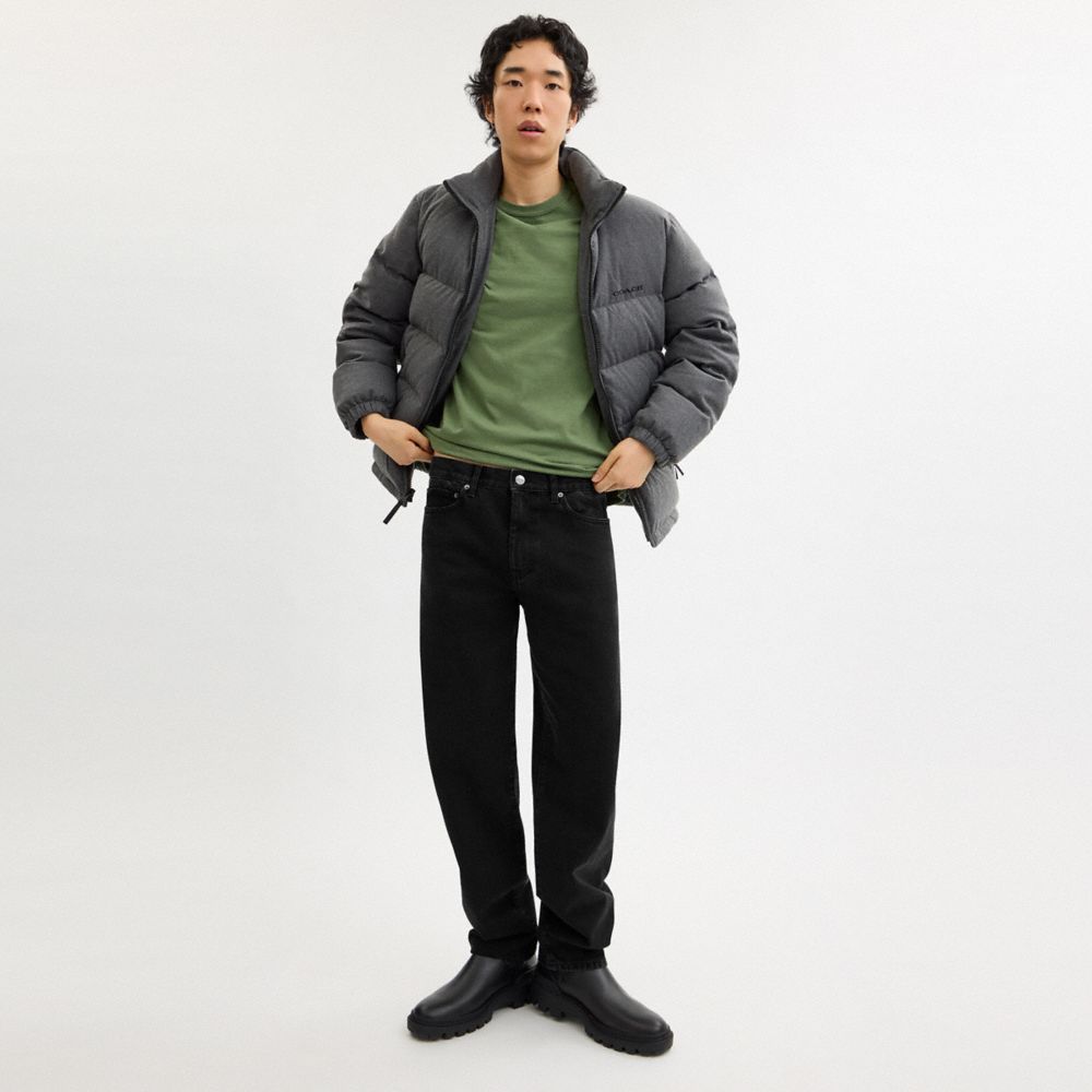 Straight Fit Denim Jeans