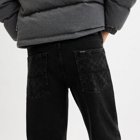 Straight Fit Denim Jeans