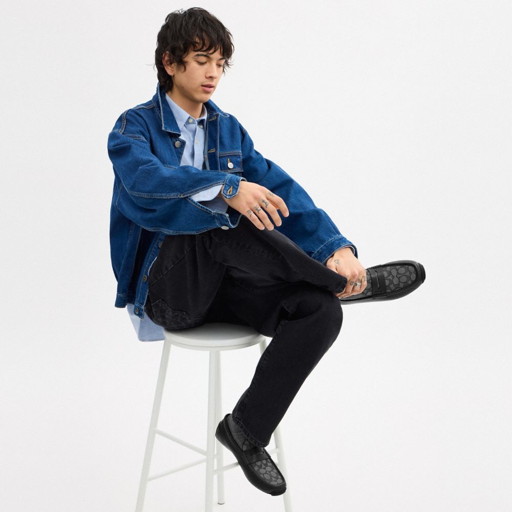 Liam Driver In Signature Jacquard