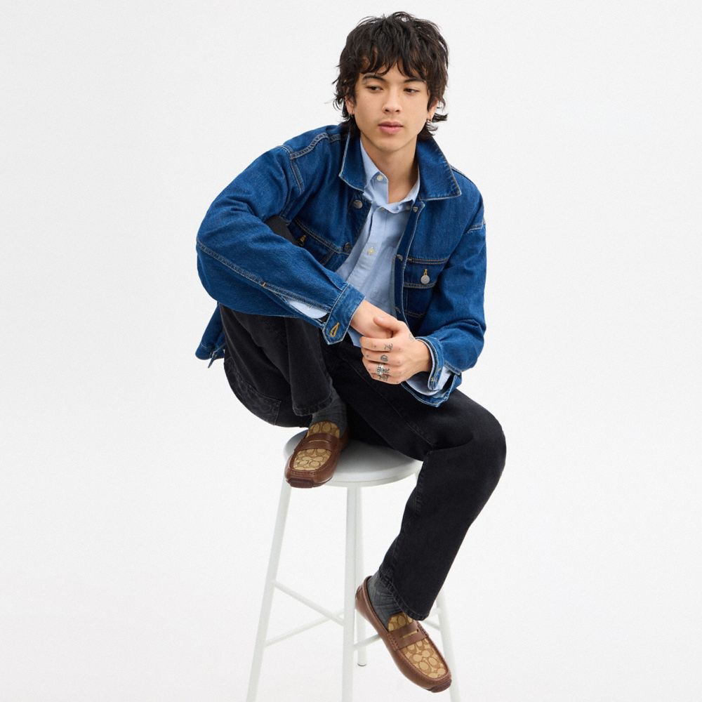 Liam Driver In Signature Jacquard