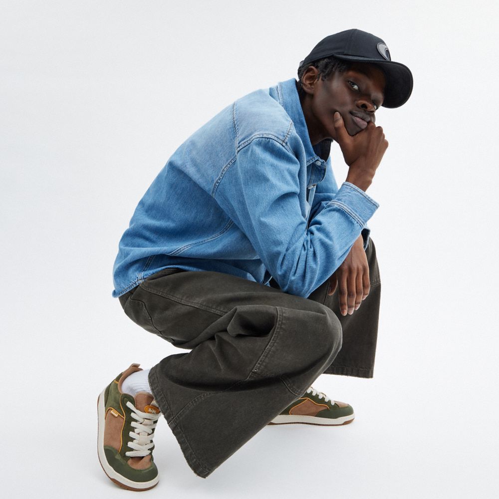 C203 Sneaker In Signature Canvas