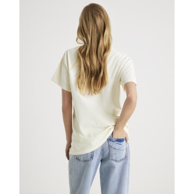 Cream Cape Cod Oyster Stud T-Shirt