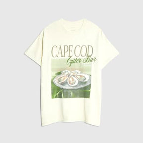Cream Cape Cod Oyster Stud T-Shirt