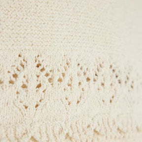 Cream Crochet Sleeveless Bralet