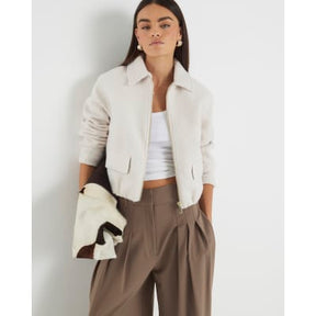 Cream Harrington Jacket