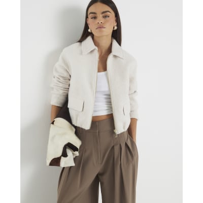 Cream Harrington Jacket