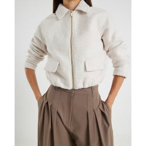 Cream Harrington Jacket