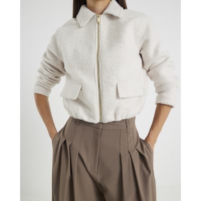Cream Harrington Jacket