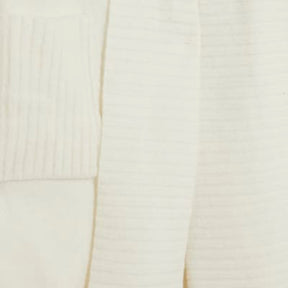 Cream Knitted Belted Maxi Cardigan