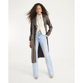 Cream Knitted Scarf Neck Cardigan