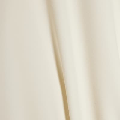 Cream Long Sleeve Batwing Top