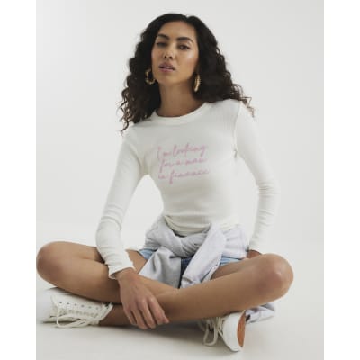 Cream Man In Finance Long Sleeve Baby T-shirt