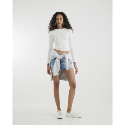 Cream Man In Finance Long Sleeve Baby T-shirt