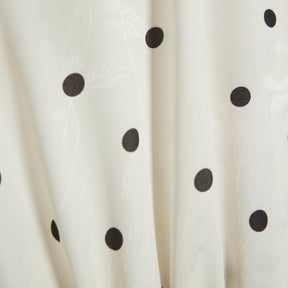 Cream Polka Dot Halter Neck Jumpsuit