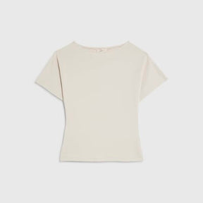 Cream Premium Short Sleeve Kimono Top