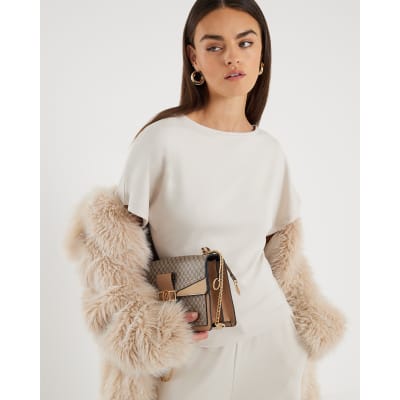 Cream Premium Short Sleeve Kimono Top