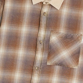 Cream Regular Fit Check Ame Saint Shirt