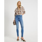 Cream Regular Fit Check Ame Saint Shirt