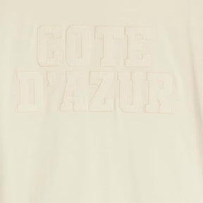 Cream Short Sleeve Cote D'Azur T-shirt