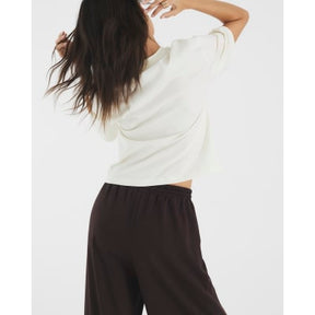 Cream Short Sleeve Cote D'Azur T-shirt