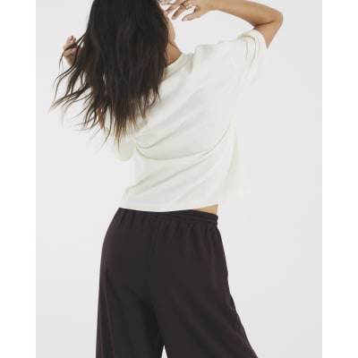 Cream Short Sleeve Cote D'Azur T-shirt