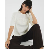 Cream Short Sleeve Cote D'Azur T-shirt