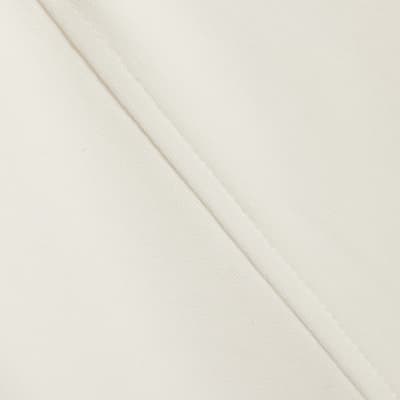 Cream Short Sleeve Tie Back Seamed Top