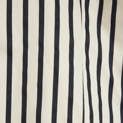 Cream Striped Waistcoat