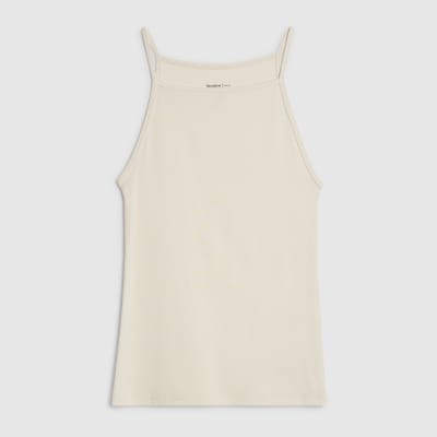 Cream Tank Top