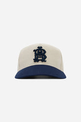 Monogram wool cap