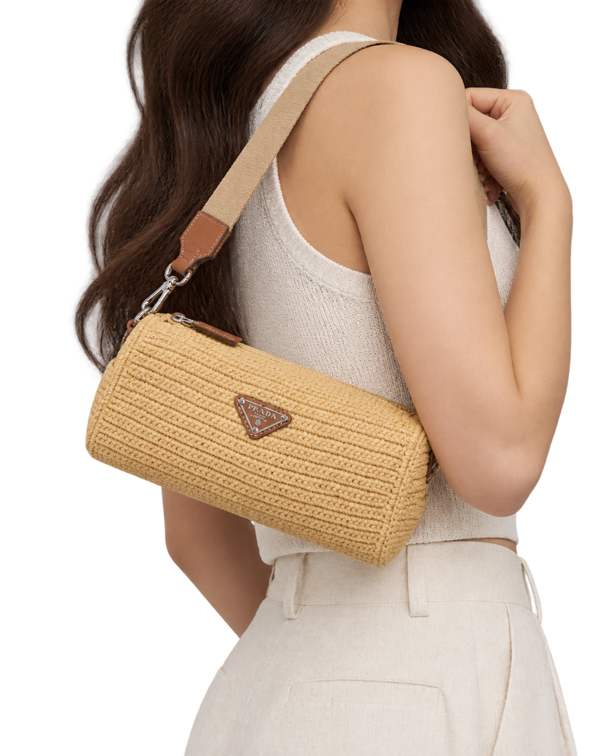 Crochet shoulder bag
