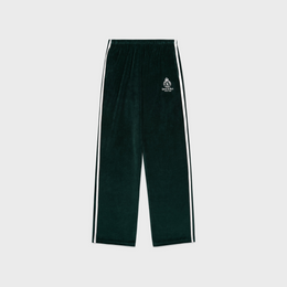 Crown Tennis Velour Sweatpant - Forest/Ecru