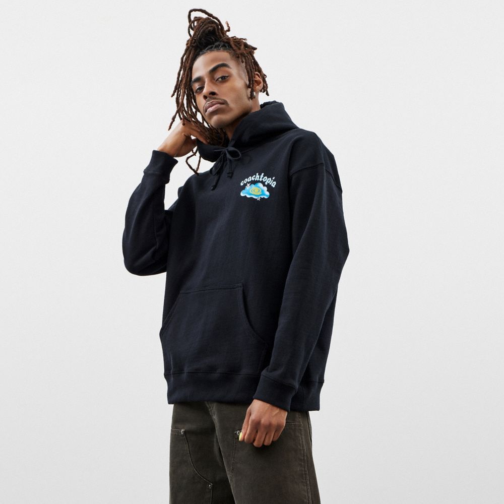 Hoodie With Best Friends Bunny Print