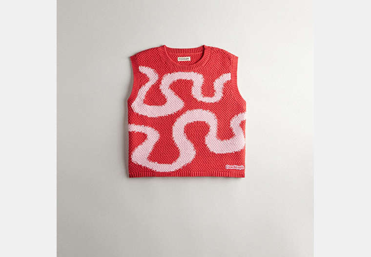 Coachtopia Cropped Crochet Tank Top