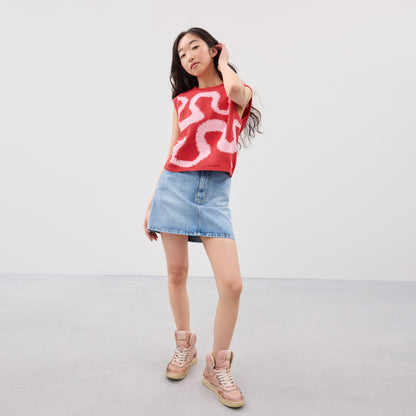 Coachtopia Cropped Crochet Tank Top