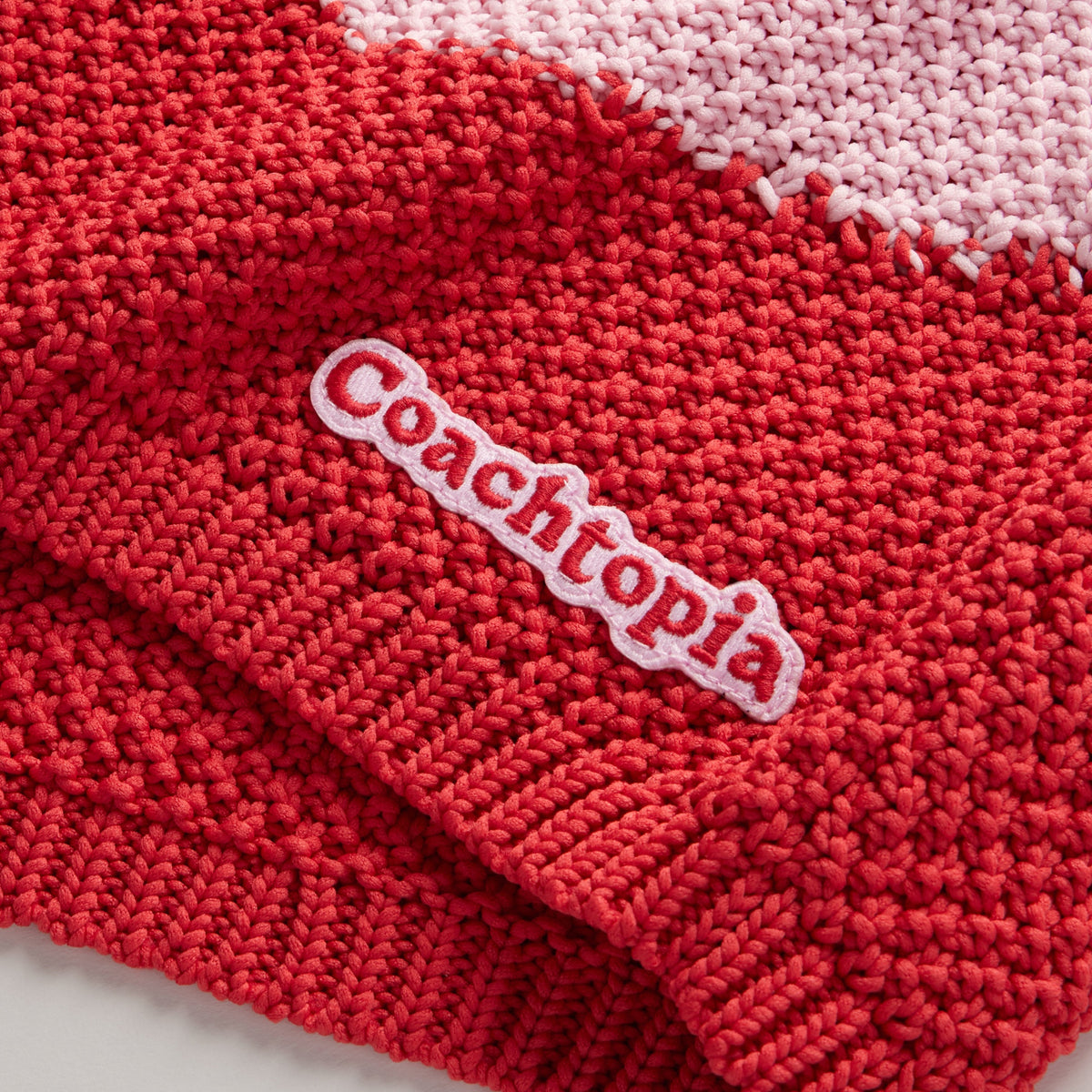 Coachtopia Cropped Crochet Tank Top