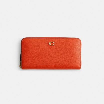 Restored Accordion Zip Wallet