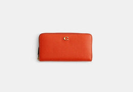 Restored Accordion Zip Wallet